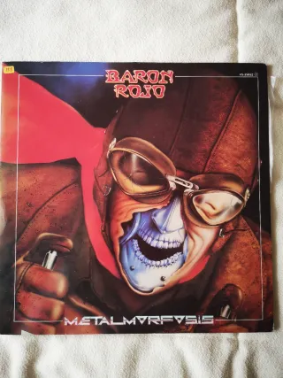 Vinilo LP Baron Rojo Metalmorfosis Heavy Metal