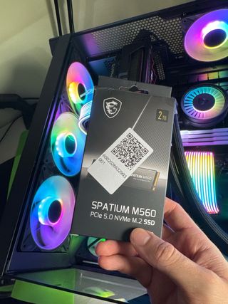 MSI Spatium M560 2TB NVMe M.2 PCIe 5.0 10300MB/s