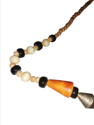Collana etnica tribale vintage artigianale