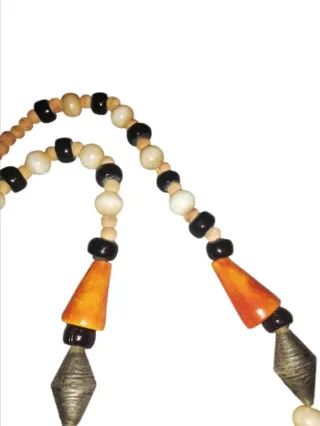 Collana etnica tribale vintage artigianale