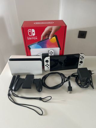 Nintendo Switch OLED Blanca