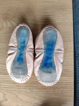 Zapatillas de ballet rosas talla 25