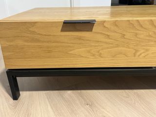 Mesa de centro madera y metal