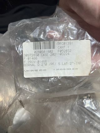 Sumidero circular blanco