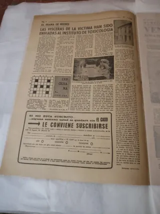Periódico El Caso 3 Agosto 1968