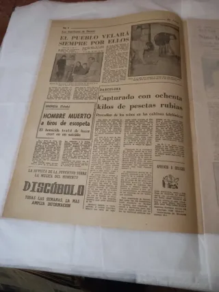 Periódico El Caso 3 Agosto 1968
