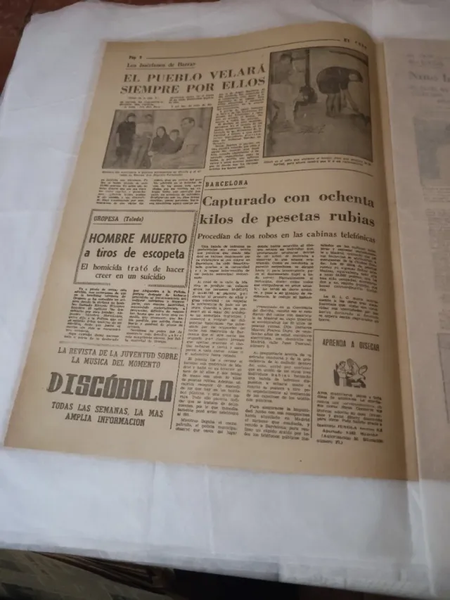 Periódico El Caso 3 Agosto 1968