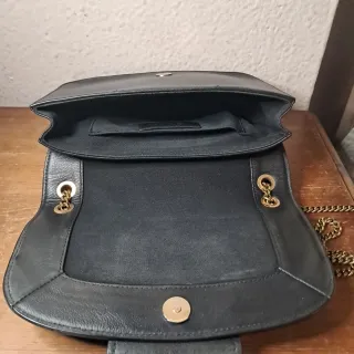 Bolso See By Chloé Negro con Cadena Dorada