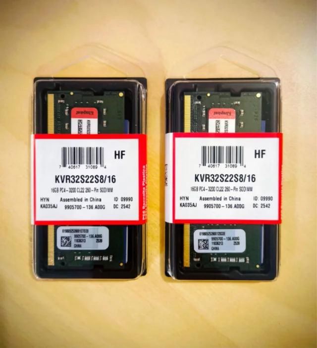 Kingston 32GB DDR4 3200 SO-DIM KVR32S22S8/16