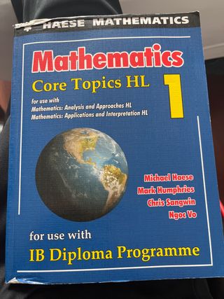 Mathematics: Core Topics HL: 2019 (Mathematics ...