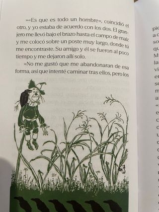 Libro EL MAGO DE OZ con ilustraciones