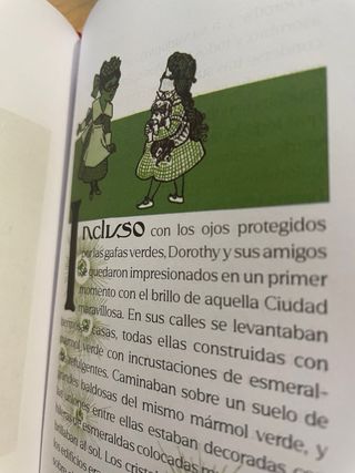 Libro EL MAGO DE OZ con ilustraciones