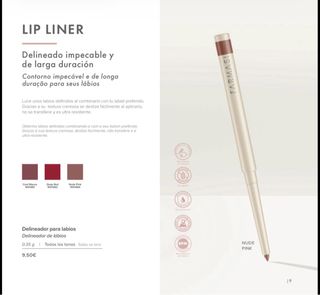 Farmasi Delineador de Labios Nude Pink