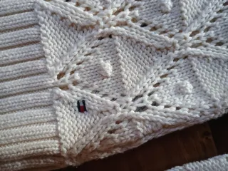 Maglione Tommy Hilfiger beige lavorato