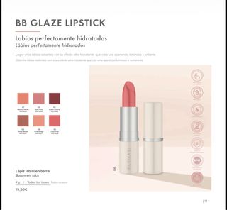 Farmasi BB Glaze Lipstick Tono 06 Cool Pink