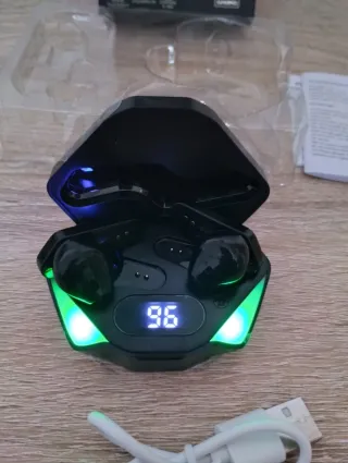 Auriculares Inalámbricos Bluetooth Negros