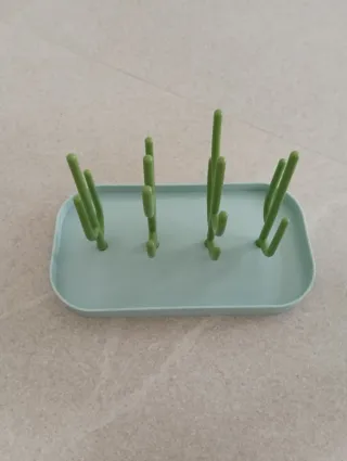 Escurridor Biberones Cactus Verde