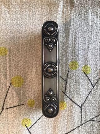 SET ASEO MINI ANTIGUO 1900 FRANCES PLATA