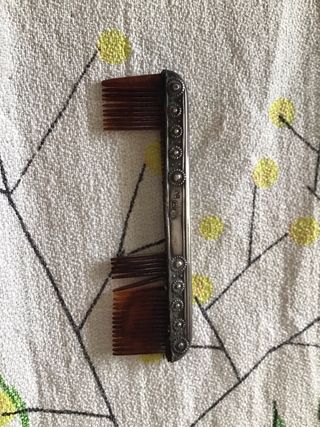 SET ASEO MINI ANTIGUO 1900 FRANCES PLATA