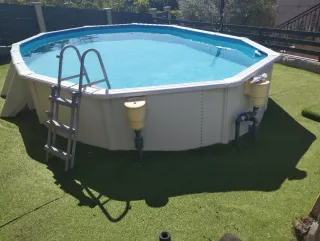 Piscina desmontable de chapa
