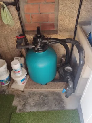 Piscina desmontable de chapa