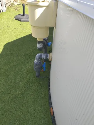 Piscina desmontable de chapa