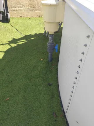 Piscina desmontable de chapa