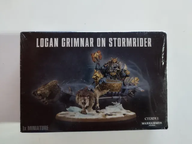 Logan Grimnar en Stormrider - Warhammer 40,000