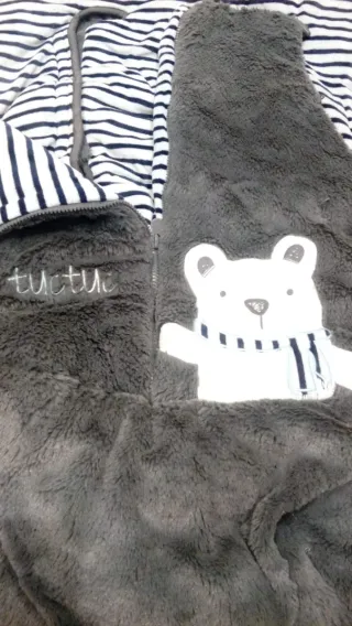 Saco silla bebé Tuc Tuc oso polar