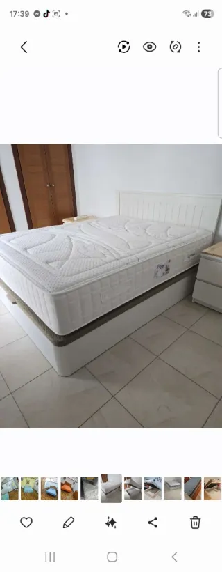 Canapé y Colchón Alta Gama  LEER DESCRIPCION