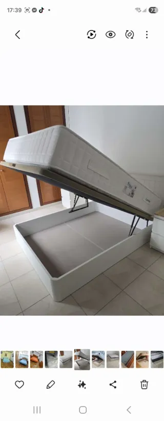 Canapé y Colchón Alta Gama  LEER DESCRIPCION