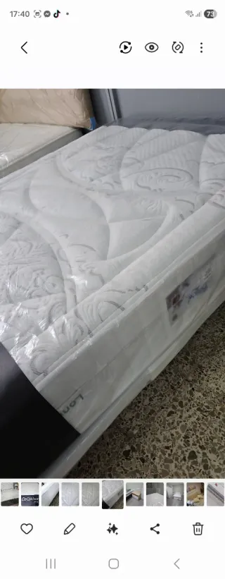 Canapé y Colchón Alta Gama  LEER DESCRIPCION