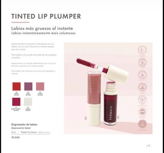 Farmasi Tinted Lip Plumper - Labios Voluminosos