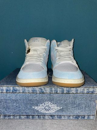 Air Jordan 1 Azul y Blanco Nuevas