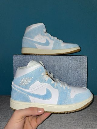 Air Jordan 1 Azul y Blanco Nuevas