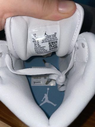 Air Jordan 1 Azul y Blanco Nuevas