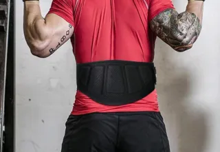 Cinturón Lumbar Musculación Negro