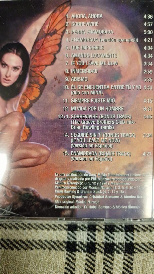 CD Mónica Naranjo Minage