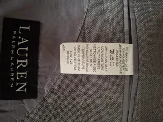 Chaqueta Ralph Lauren. Gris. Como nuevo. Calidad.