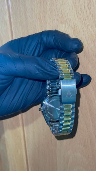 Reloj  Mujer Oro y Plata