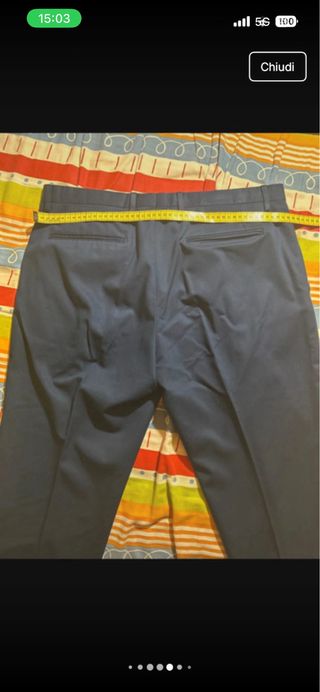 Abito blu royal Zara.