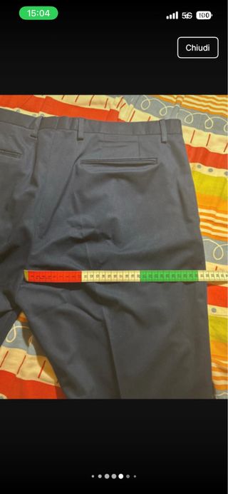 Abito blu royal Zara.