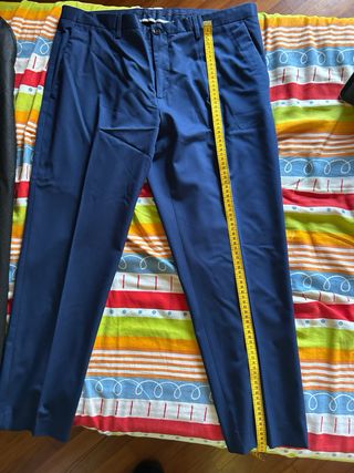 Abito blu royal Zara.