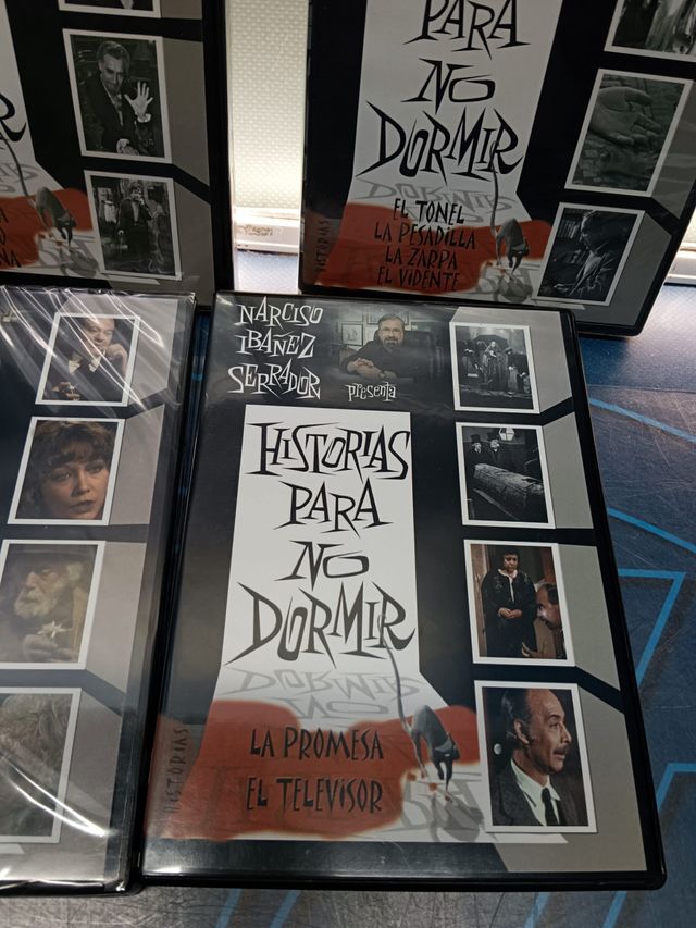 Colección completa, historias para no dormir - narciso ibañez serrador - 6 dvd