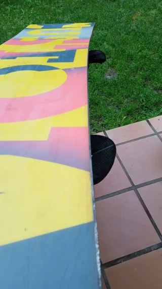 Tabla Snowboard Burton y Fijaciones