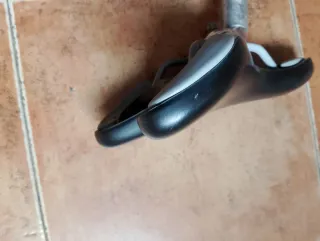 Conjunto sillín y tija bicicleta