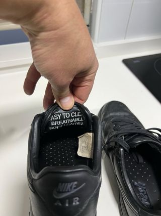 Nike Air Force 1 Negras Talla 42