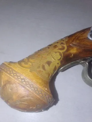 Réplica Pistola Antigua Decorativa