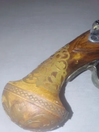 Réplica Pistola Antigua Decorativa