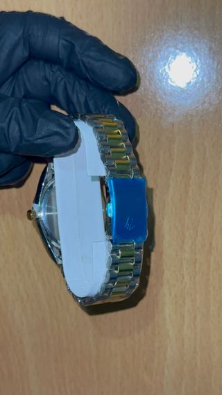 Reloj hombre de Oro y Plata